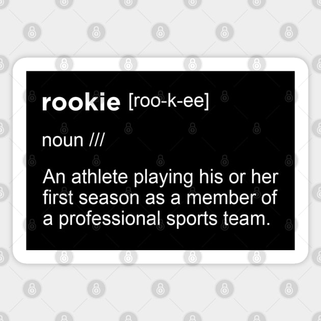 Rookie Definition Sticker by hesxjohnpaul
